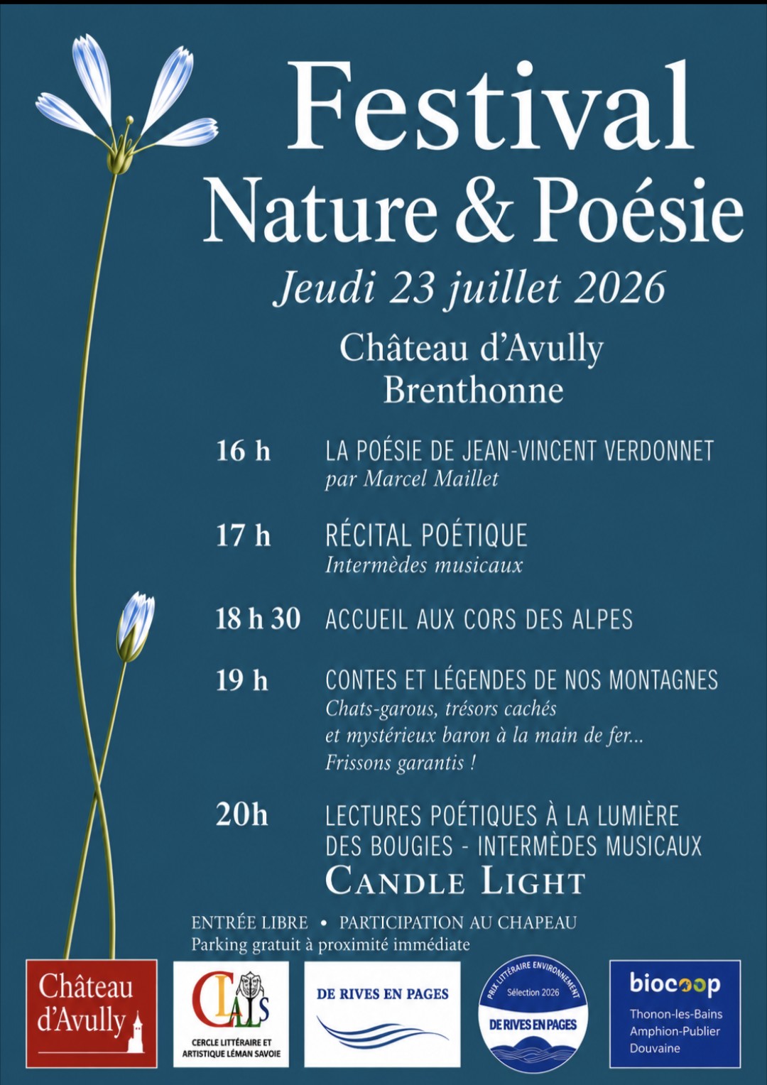 Agenda 23 juillet 2026