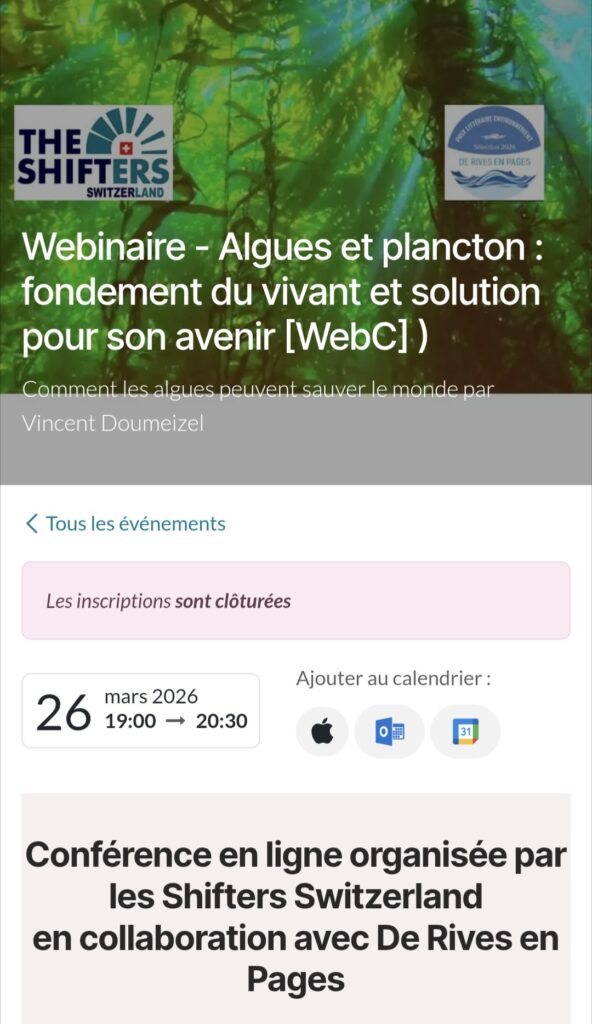 Agenda 26 mars
