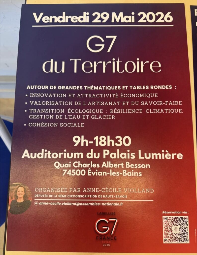 Agenda 29 mai G7 territoire