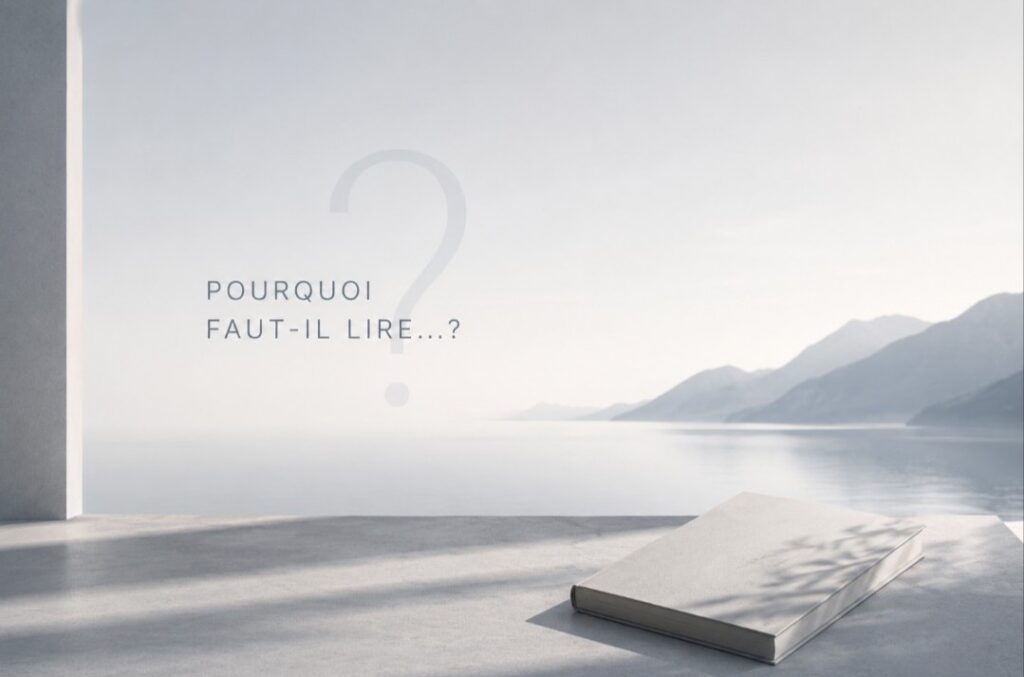 POURQUOI FAUT-IL LIRE ?
